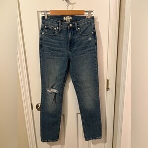 Madewell Classic Blue Denim Jeans